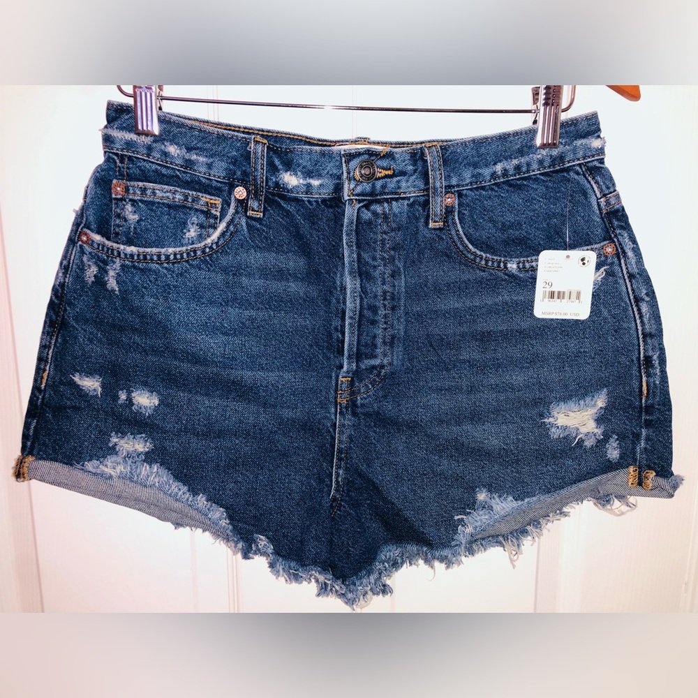 Free people jean shorts - Picture 1 of 4
